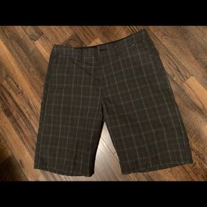 Men's Hurley Plaid Shorts